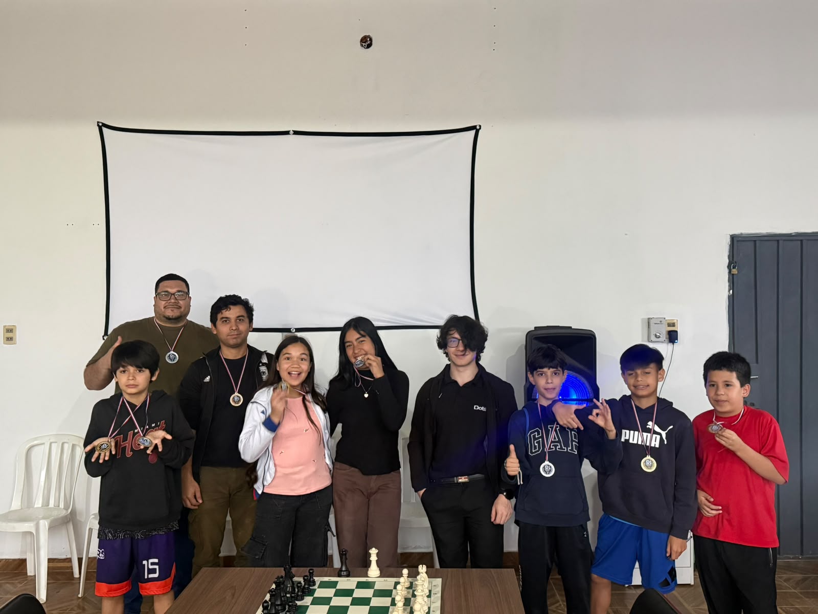 Dotik Chess Open · premiación en Dotik Campus